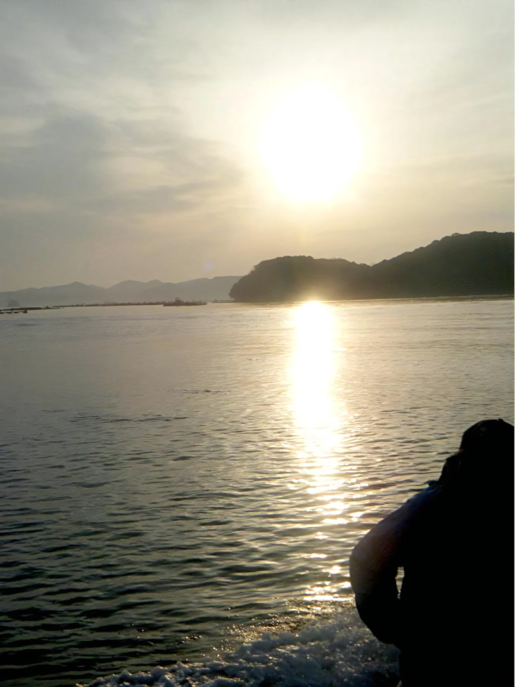 海上釣堀周囲の風景イメージ